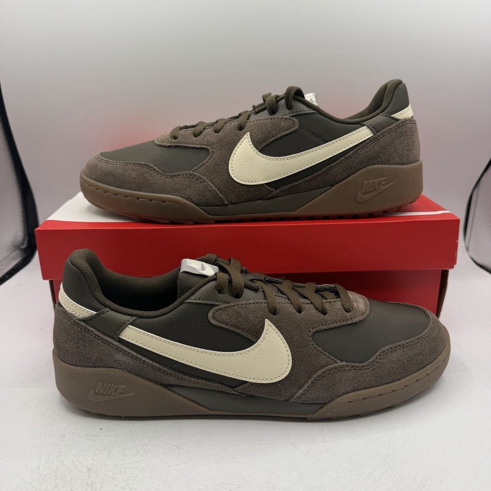 Nike Terra Manta SDE Shoes Mens Sz 9.5 Dark Hazel /Coconut Milk Suede IB7254 201
